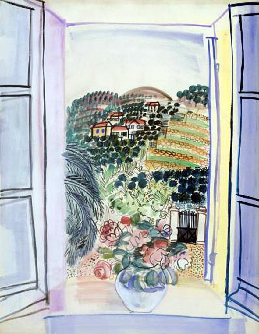 Raoul-Dufy-Open-window-at-St-Jeannet